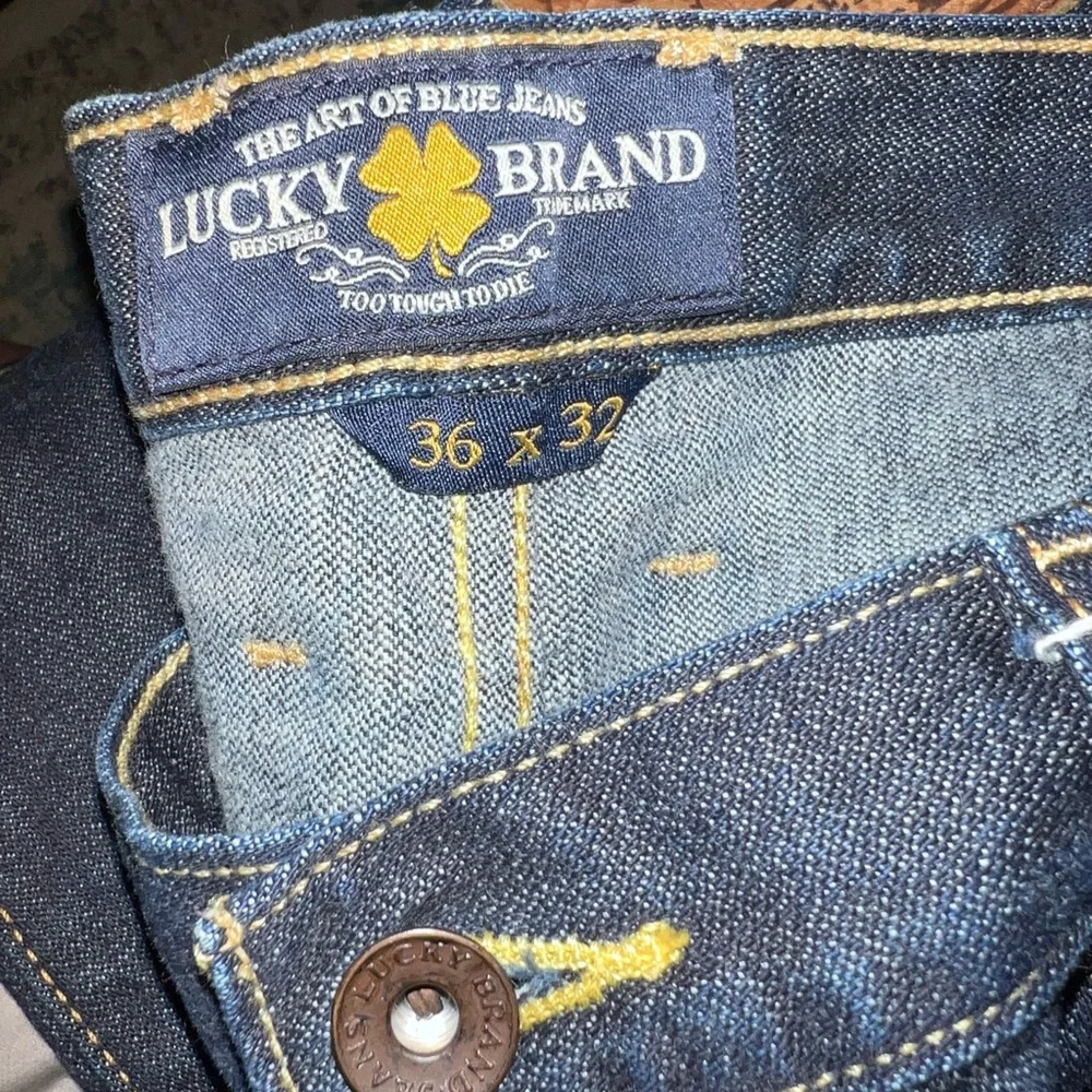 Lucky Jeans 36x32 men’s dark blue jeans - Picture 7 of 7
